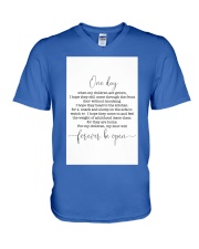 Family Quote V-Neck T-Shirt thumbnail