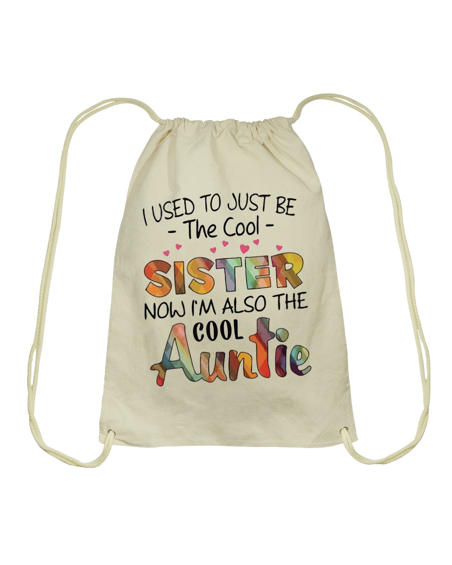 Cool Auntie Drawstring Bag