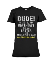 easter fools Premium Fit Ladies Tee thumbnail