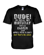 easter fools V-Neck T-Shirt thumbnail
