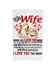 TO MY WIFE - I LOVE YOU THE MOST Hand Towel thumbnail