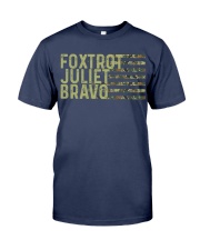 Foxtrot Juliet Bravo Premium Fit Mens Tee tile