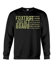 Foxtrot Juliet Bravo Crewneck Sweatshirt tile