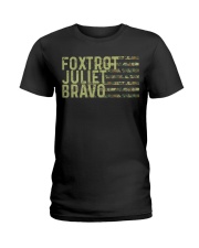 Foxtrot Juliet Bravo Ladies T-Shirt tile