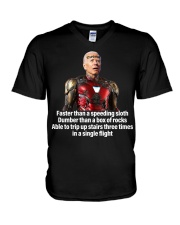 Stupidman V-Neck T-Shirt tile
