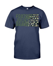 Foxtrot Juliet Bravo Premium Fit Mens Tee tile