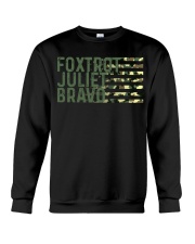 Foxtrot Juliet Bravo Crewneck Sweatshirt tile