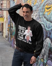 Trust is an expensive gift one I found Crewneck Sweatshirt lifestyle-unisex-sweatshirt-front-4