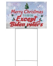 Merry Christmas to everyone 18x12 Yard Sign front