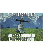 The hills are alive with the sounds of Let's Go Brandon Doormat 22.5" x 15" front