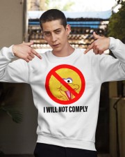 I will not comply Crewneck Sweatshirt apparel-crewneck-sweatshirt-lifestyle-04