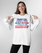 Trump Girl Crewneck Sweatshirt apparel-crewneck-sweatshirt-lifestyle-front-11
