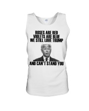 We still love Trump and can't stand You Unisex Tank tile