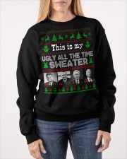 This is my ugly all the time Sweater Crewneck Sweatshirt apparel-crewneck-sweatshirt-lifestyle-front-39