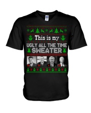 This is my ugly all the time Sweater V-Neck T-Shirt tile