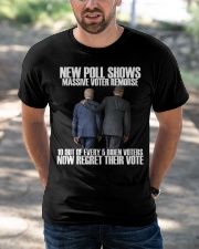 New poll shows massive voter remorse Classic T-Shirt apparel-classic-tshirt-lifestyle-front-50