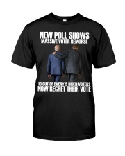 New poll shows massive voter remorse Classic T-Shirt front