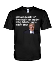 But rather how he endures defeat V-Neck T-Shirt tile