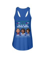 This is my Ugly Christmas sweater Ladies Flowy Tank tile