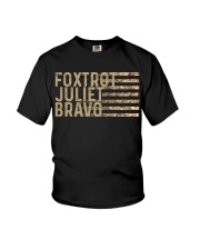 Foxtrot Juliet Bravo Youth T-Shirt tile