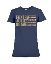 Foxtrot Juliet Bravo Premium Fit Ladies Tee tile