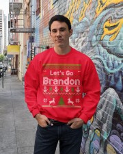 Let's Go Brandon Crewneck Sweatshirt lifestyle-unisex-sweatshirt-front-2