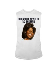 Biden will never be 1/2 the Man Sleeveless Tee tile