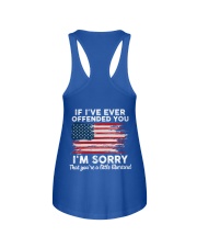 If I've ever offended you Ladies Flowy Tank tile