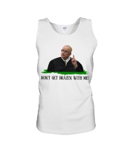 Don't get brazen with me! Unisex Tank tile