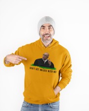 Don't get brazen with me! Hooded Sweatshirt apparel-hooded-sweatshirt-lifestyle-front-81