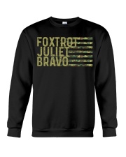 Foxtrot Juliet Bravo Crewneck Sweatshirt tile