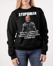 Stupidman Crewneck Sweatshirt apparel-crewneck-sweatshirt-lifestyle-front-39