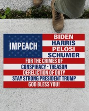 Impeach Doormat 22.5" x 15" aos-doormat-22-5x15-lifestyle-front-01