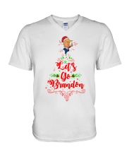 Let's Go Brandon V-Neck T-Shirt tile