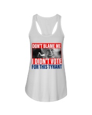 I didn't vote for this Tyrant Ladies Flowy Tank tile