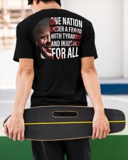 One nation under a fraud Classic T-Shirt apparel-classic-tshirt-lifestyle-back-67