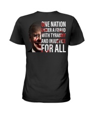 One nation under a fraud Ladies T-Shirt tile