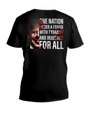 One nation under a fraud V-Neck T-Shirt tile