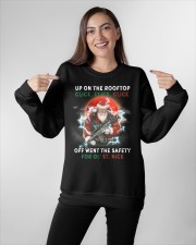 Up on the rooftop Crewneck Sweatshirt apparel-crewneck-sweatshirt-lifestyle-front-11