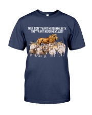 They want herd mentality Premium Fit Mens Tee tile