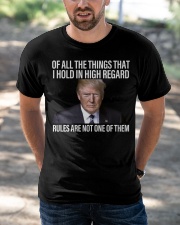 rules are not one of them Classic T-Shirt apparel-classic-tshirt-lifestyle-front-50