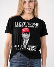 I love Trump Classic T-Shirt apparel-classic-tshirt-lifestyle-front-101