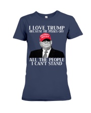 I love Trump Premium Fit Ladies Tee tile