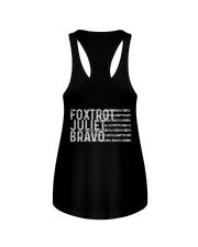 Foxtrot Juliet Bravo Ladies Flowy Tank tile