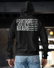 Foxtrot Juliet Bravo Hooded Sweatshirt apparel-hooded-sweatshirt-lifestyle-back-163