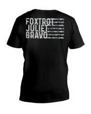 Foxtrot Juliet Bravo V-Neck T-Shirt tile
