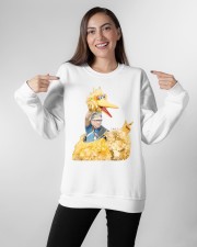 Big Bird vaccinated Crewneck Sweatshirt apparel-crewneck-sweatshirt-lifestyle-front-11