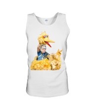 Big Bird vaccinated Unisex Tank tile