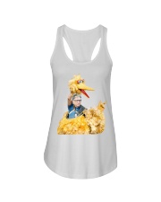 Big Bird vaccinated Ladies Flowy Tank tile
