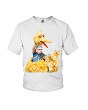 Big Bird vaccinated Youth T-Shirt tile